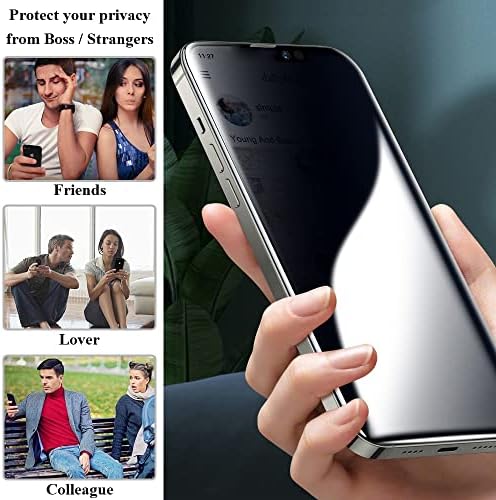 EZ Fit Privacy Tempered Glass Screen Protector for iPhone